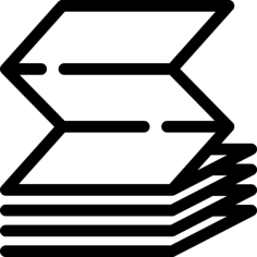 Continuous Feed Paper Stencil Svg Vector, Free Vectors File